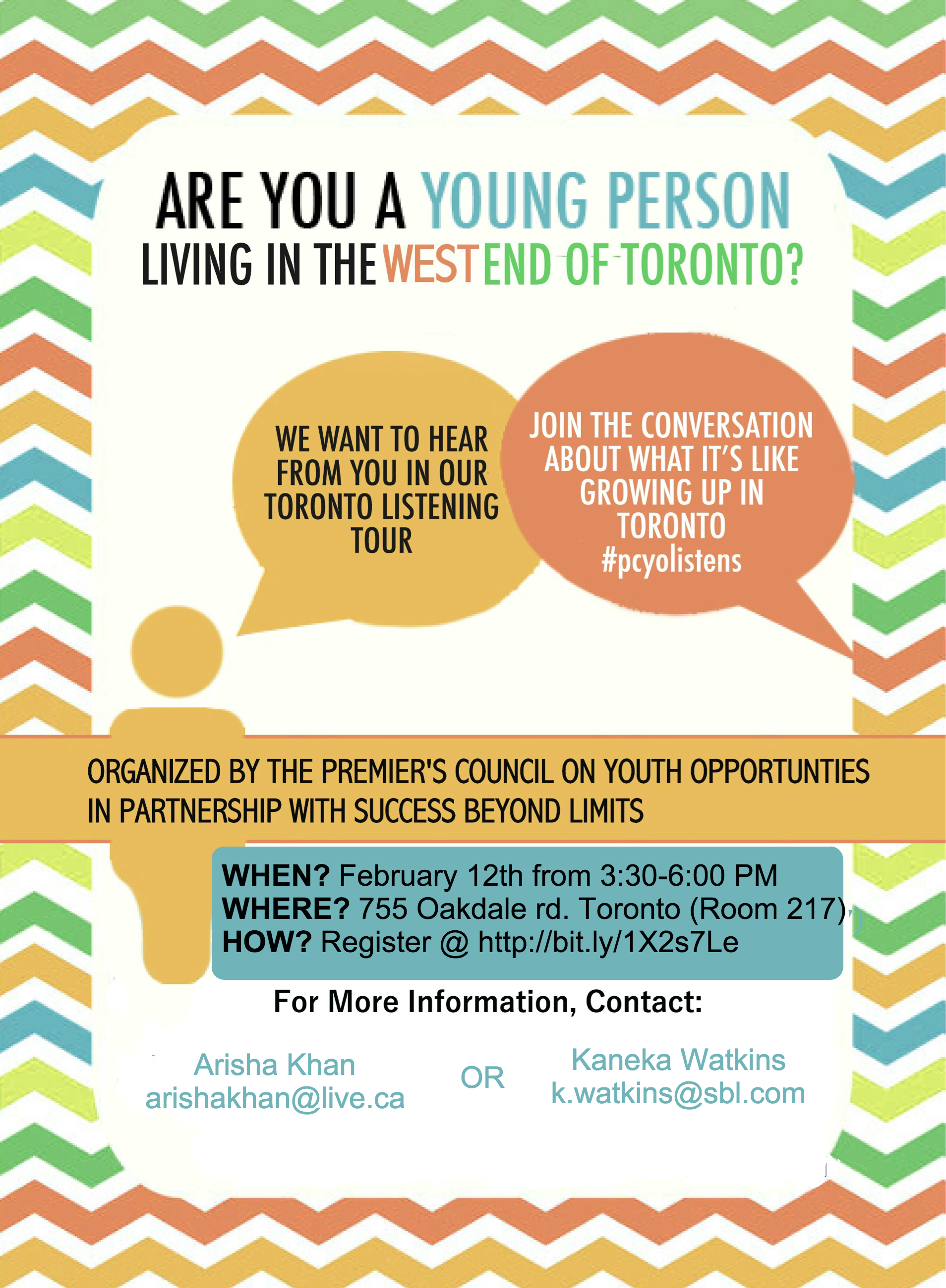 Come Share What It Is Like Growing Up In Toronto